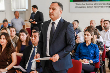 Bakıxanov qəsəbəsində sakinlərlə növbəti səyyar görüş keçirildi