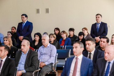 Rayon İcra Hakimiyyəti başçısının növbəti səyyar qəbulu Bakıxanov qəsəbəsində keçirildi