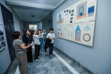 “Şəhərsalma və Memarlıq İli” çərçivəsində Sabunçu rayon gəncləri Azərbaycan Memarlıq və İnşaat Universitetində qonaq oldular.