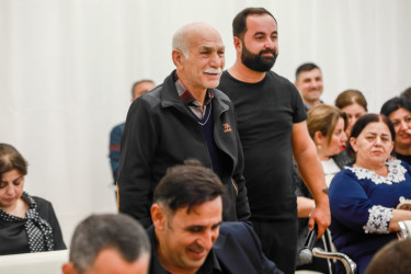 Rayon İcra Hakimiyyəti başçısının növbəti səyyar qəbulu Ramana qəsəbəsində keçirildi