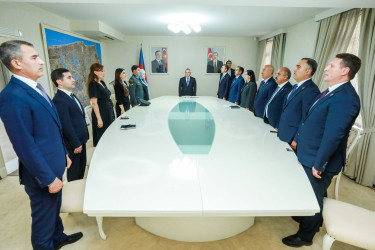 Sabunçu Rayon İcra Hakimiyyətində “27 Sentyabr – Anım Günü”nün altıncı ildönümünə həsr edilmiş dəyirmi masa keçirilib