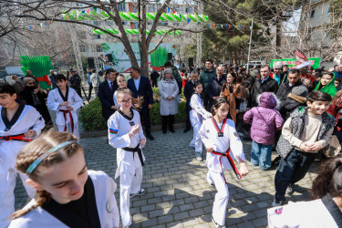 Sabunçu rayonunda Novruz şənliyi təşkil edildi