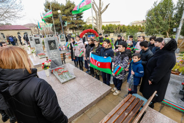 Sabunçu rayonunda “20 Yanvar” faciəsində şəhid olanların əziz xatirəsi dərin ehtiramla yad edildi