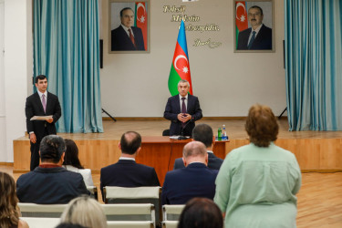 Rayon İcra Hakimiyyəti başçısının növbəti səyyar qəbulu Ramana qəsəbəsində keçirildi