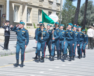 Sabunçu rayonunda “Şahin” hərbi-idman oyunları üzrə rayon birinciliyi keçirildi