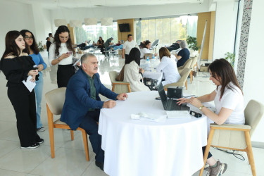 Sabunçu rayonunda “Bir damla QAN bir HƏYAT deməkdir” devizli könüllü qanvermə aksiyası keçirildi