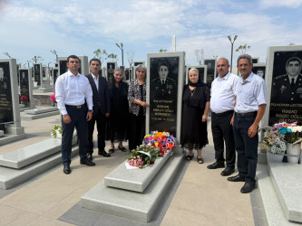 Sabunçu rayonunda Vətən müharibəsi şəhidi Sübhan Səbuhi oğlu Məmmədlinin doğum günü münasibətilə anım mərasimi keçirildi.