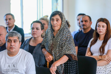 Bilgəh qəsəbəsində sakinlərlə növbəti səyyar görüş keçirildi