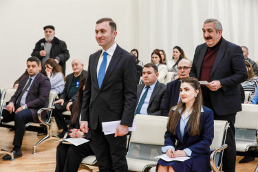 Rayon İcra Hakimiyyəti başçısının növbəti səyyar qəbulu Ramana qəsəbəsində keçirildi