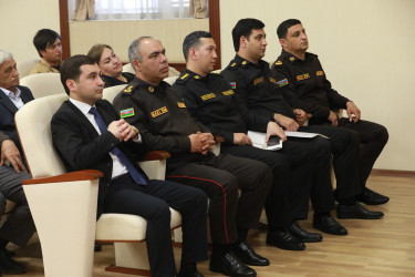 Sabunçu rayonunda “Su hövzələrində insanların təhlükəsizliyinin təmin edilməsi” mövzusunda müşavirə keçirildi