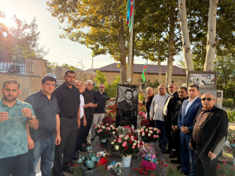 Sabunçu rayonunda Vətən müharibəsi şəhidi İsrayıl Namiq oğlu Cəfərzadənin doğum günü münasibətilə anım mərasimi keçirildi