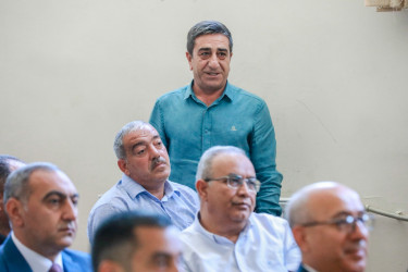 Pirşağı qəsəbəsində sakinlərlə növbəti səyyar görüş keçirildi