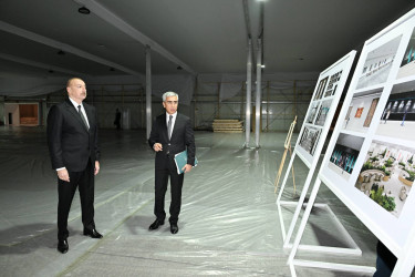 Azərbaycan Respublikasının Prezidenti cənab İlham Əliyev Bakı Olimpiya Stadionunun ərazisində COP29-a hazırlıqla bağlı görülən işlərlə tanış olub.