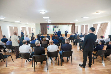 Balaxanı qəsəbəsində sakinlərlə növbəti səyyar görüş keçirildi