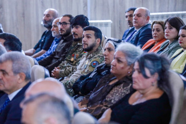 Sabunçu rayonunda “20 sentyabr – Dövlət Suverenliyi Günü” ilə əlaqədar “Şanlı Zəfərdən Yeni Zirvələrə” adlı tədbir keçirilib