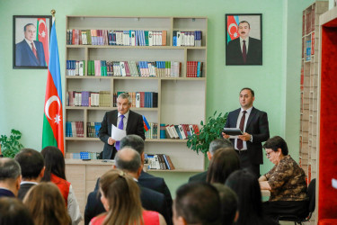 Rayon İcra Hakimiyyəti başçısının növbəti səyyar qəbulu Balaxanı qəsəbəsində keçirildi