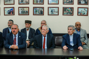 “Müstəqilliyimizin bərpası, milli birlik və vətənpərvərlik” mövzusunda  tədbir  keçirilmişdir.