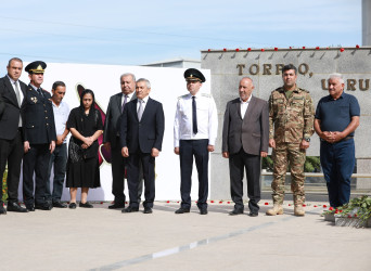 Sabunçu rayonunda “27 sentyabr- Anım Günü” münasibətilə şəhidlərin məzarları ziyarət edildi