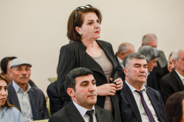 Rayon İcra Hakimiyyəti başçısının növbəti səyyar qəbulu Zabrat qəsəbəsində keçirildi
