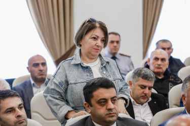 Bilgəh qəsəbəsində sakinlərlə növbəti səyyar görüş keçirildi