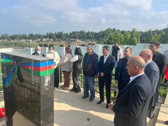 Sabunçu rayonunda Vətən müharibəsi şəhidləri Raul Zabid oğlu Piriyevin, Rüfət Arzu oğlu Eyvazlının və Tacir Elşən oğlu Həsənovun ildönümləri münasibətilə anım mərasimləri keçirildi