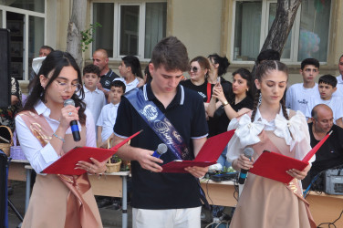 Sabunçu rayonunun ümumtəhsil məktəblərində “Son Zəng” tədbirləri keçirildi