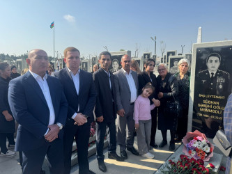 Sabunçu rayonunda Vətən müharibəsi şəhidləri Məmmədli Sübhan Səbuhi oğlu, Ələkbərov Telman İqdam oğlu, Bababəy Şamil Nazim oğlu, Səmədov Məhəmməd Niman oğlu, Dəmirçiyev Tural Rəfail oğlunun ildönümü münasibətilə anım mərasimləri keçirildi