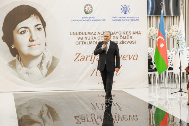 Sabunçu rayonunda görkəmli oftalmoloq alim, akademik Zərifə xanım Əliyevanın anadan olmasının 103 illiyi ilə əlaqədar “Unudulmaz alim, qayğıkeş ana və nura çevrilən ömür: Oftalmologiyanın zirvəsi- Zərifə Əliyeva” adlı tədbir keçirildi