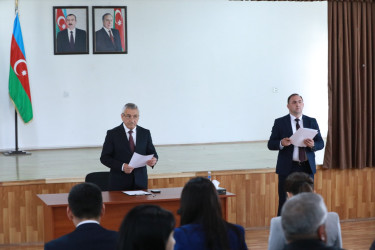 Rayon İcra Hakimiyyəti başçısının növbəti səyyar qəbulu Balaxanı qəsəbəsində keçirildi