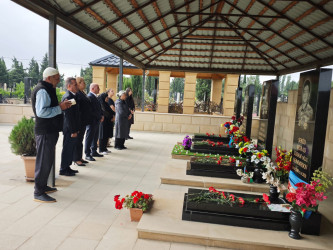 Sabunçu rayonunda Vətən müharibəsi şəhidləri Raul Zabid oğlu Piriyevin, Rüfət Arzu oğlu Eyvazlının və Tacir Elşən oğlu Həsənovun ildönümləri münasibətilə anım mərasimləri keçirildi