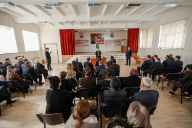 Rayon İcra Hakimiyyəti başçısının növbəti səyyar qəbulu Bakıxanov qəsəbəsində keçirildi