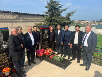 Sabunçu rayonunda Vətən müharibəsi şəhidləri Raul Zabid oğlu Piriyevin, Rüfət Arzu oğlu Eyvazlının və Tacir Elşən oğlu Həsənovun ildönümləri münasibətilə anım mərasimləri keçirildi