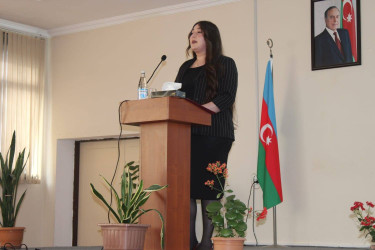 “2 fevral-Gənclər Günü” ilə əlaqədar “Heydər Əliyev və Azərbaycan gəncliyi” mövzusunda konfrans keçirildi