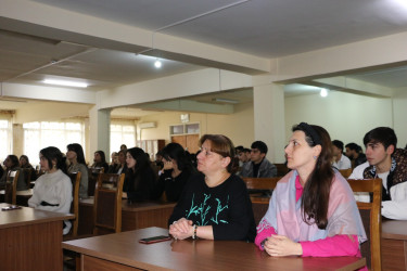 Neft-Energetika Kollecində “Zərərli vərdişlərdən uzaq” mövzusunda tədbir keçirildi