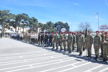 Sabunçu rayonunda “Şahin” hərbi-idman oyunları üzrə rayon birinciliyi keçirildi