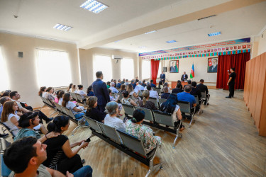 Sabunçu qəsəbəsində sakinlərlə növbəti səyyar görüş keçirildi