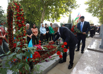 Sabunçu rayonunda “27 sentyabr- Anım Günü” münasibətilə şəhidlərin məzarları ziyarət edildi