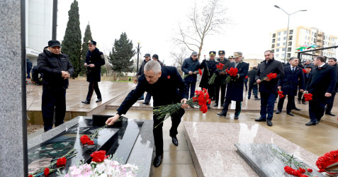 Sabunçu rayonunda “20 Yanvar” faciəsində şəhid olanların əziz xatirəsi ehtiramla yad edildi
