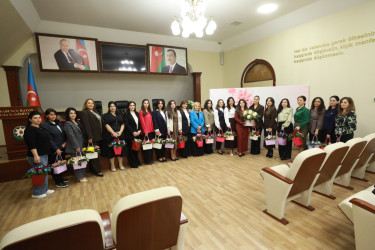 Sabunçu rayonunda “8 Mart - Beynəlxalq Qadınlar Günü” qeyd olundu