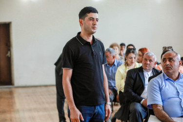 Rayon İcra Hakimiyyəti başçısının növbəti səyyar qəbulu Pirşağı qəsəbəsində keçirildi