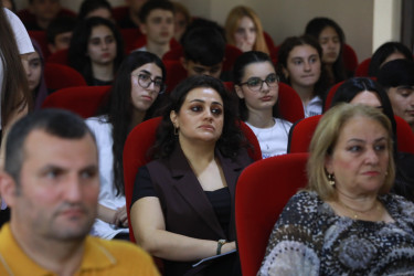 “27 Sentyabr – Anım Günü” ilə əlaqədar “Milli-mənəvi dəyərlər və Vətən sevgisi” mövzusunda tədbir keçirildi