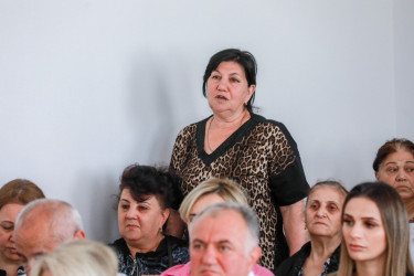 Rayon İcra Hakimiyyəti başçısının növbəti səyyar qəbulu Bakıxanov qəsəbəsində keçirildi
