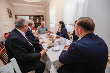 Sabunçu rayonunda “1 oktyabr - Beynəlxalq Ahıllar Günü” münasibətilə rayonun ahıl sakinləri ilə görüş keçirildi