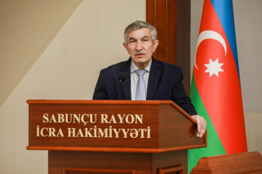 Sabunçu Rayon Ağsaqqallar Şurasının hesabat konfransı keçirildi