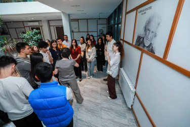 “Şəhərsalma və Memarlıq İli” çərçivəsində Sabunçu rayon gəncləri Azərbaycan Memarlıq və İnşaat Universitetində qonaq oldular.
