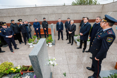 Sabunçu rayonunda “27 sentyabr – Anım Günü” nün beşinci ildönümü münasibətilə şəhidlərin məzarları ziyarət edildi