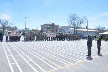 Sabunçu rayonunda “Şahin” hərbi-idman oyunları üzrə rayon birinciliyi keçirildi