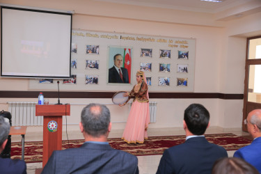 Sabunçu rayonunda “Biz Heydər Əliyev gəncləriyik” adlı tədbir keçirildi