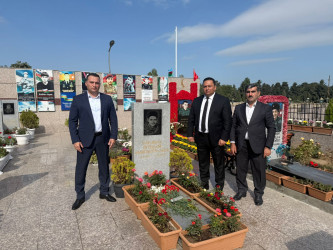Sabunçu rayonunda Vətən müharibəsi şəhidləri Kazımov Kamran Qurbanəli oğlu, Məmmədov Əliağa Eldəniz oğlu və Səfərov İntiqam Əlihüseyn oğlunun ildönümü münasibətilə anım mərasimi keçirildi