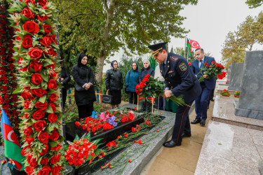 Sabunçu rayonunda “27 sentyabr – Anım Günü” nün beşinci ildönümü münasibətilə şəhidlərin məzarları ziyarət edildi